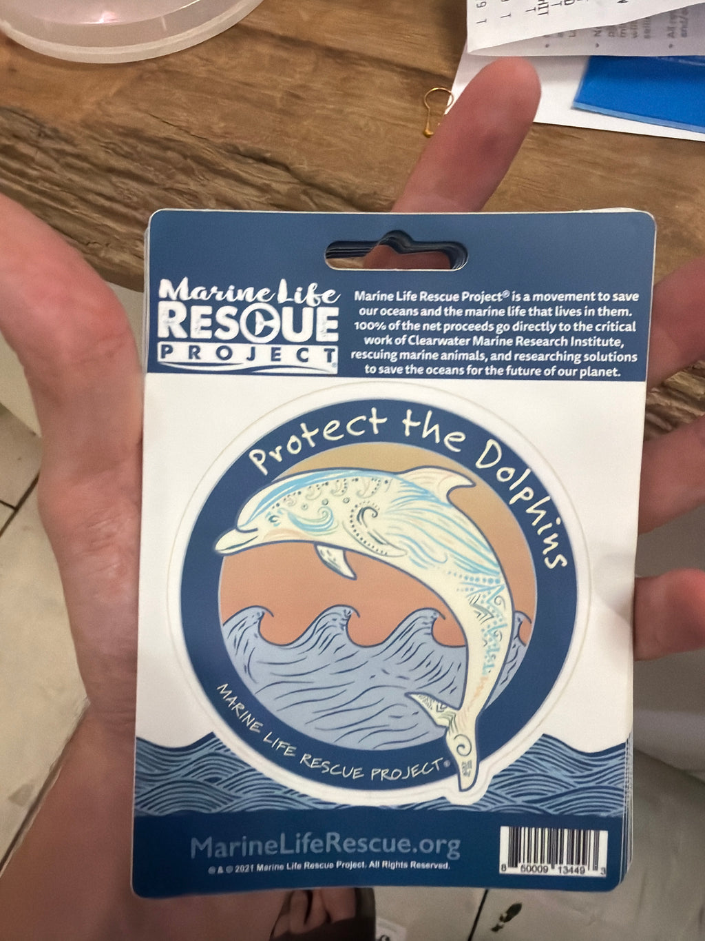 Big Dolphin MLRP Sticker