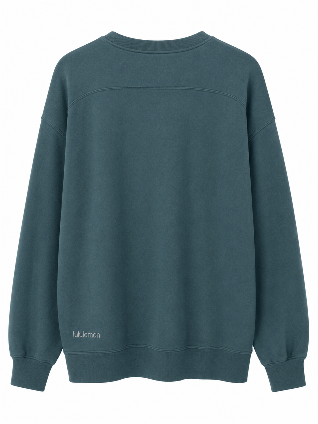 Lululemon Scuba Oversized Pullover Wordmark | Storm Teal | Size Unknown | Pre-Loved