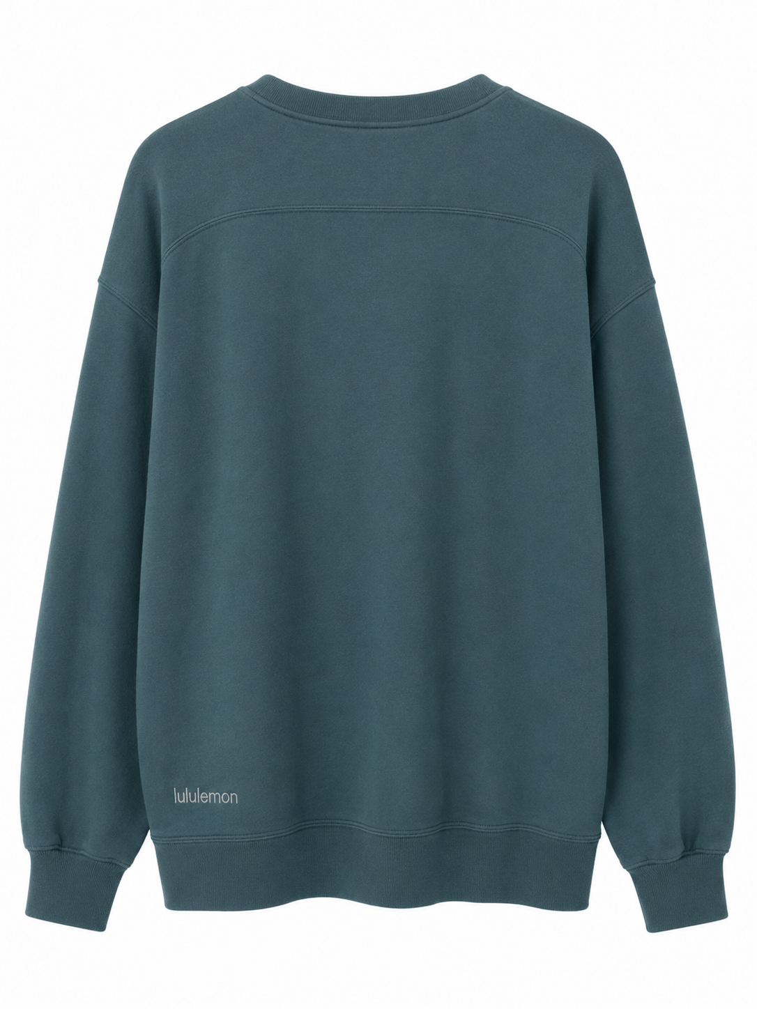 Lululemon Scuba Oversized Pullover Wordmark | Storm Teal | Size Unknown | Pre-Loved