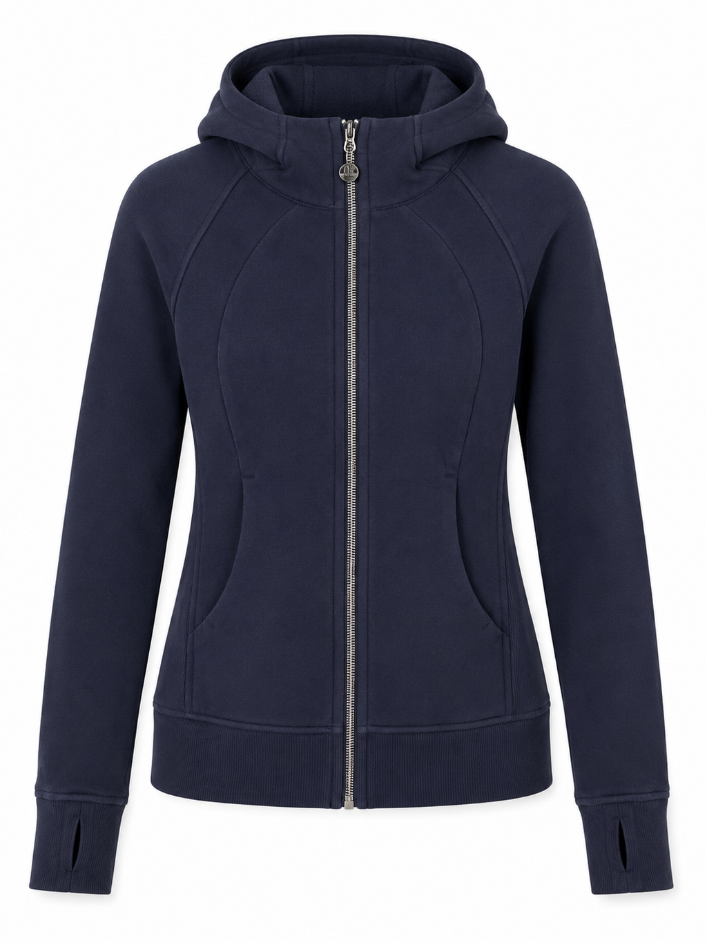 Lululemon Scuba Full-Zip Hoodie | Dark Navy | Size 2 | Pre-Loved