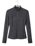 Lululemon Define Jacket | Luminesce Splatter White Black | Size 8 | Pre-Loved