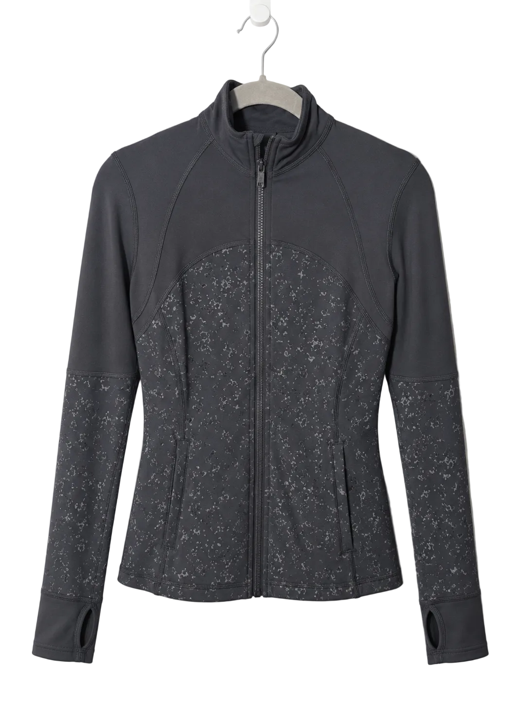 Lululemon Define Jacket | Luminesce Splatter White Black | Size 8 | Pre-Loved
