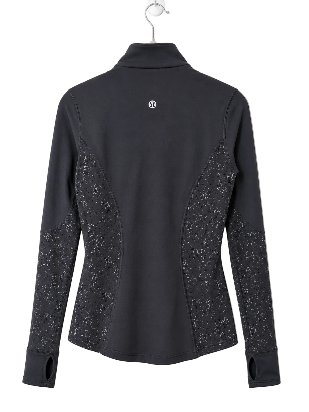 Lululemon Define Jacket | Luminesce Splatter White Black | Size 8 | Pre-Loved