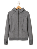 Lululemon Scuba Hoodie II | Heathered Dark Grey / Black | Size 6 | Pre-Loved