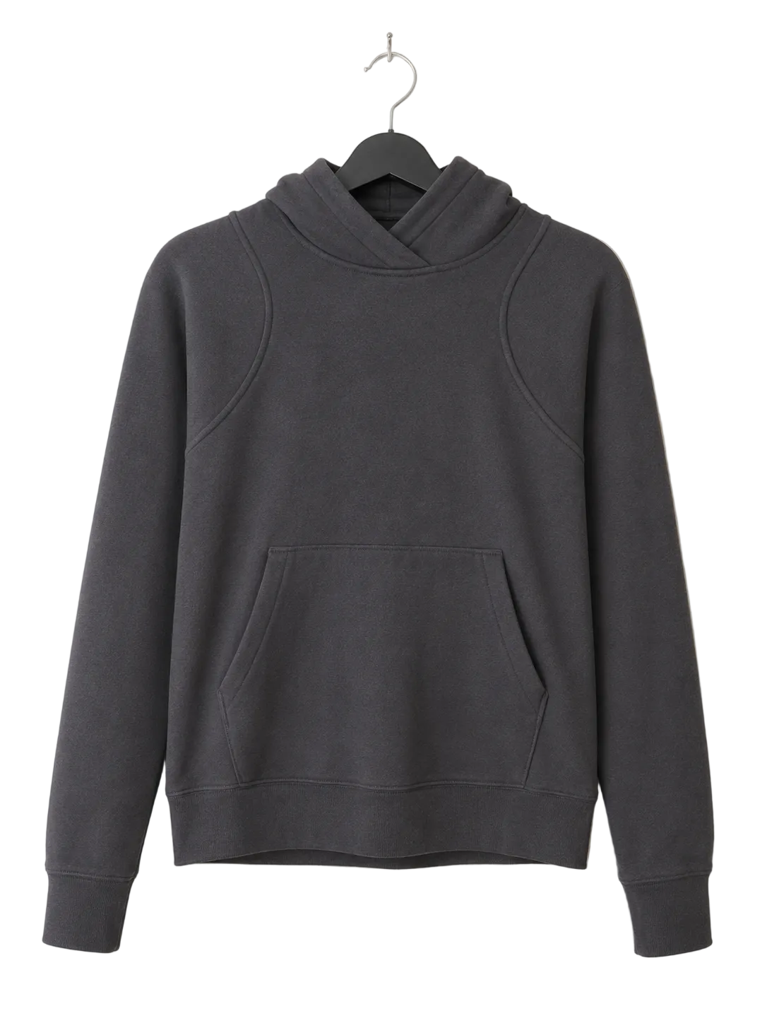Lululemon Under Wraps Pullover | Heathered Black | Size 2 | Pre-Loved