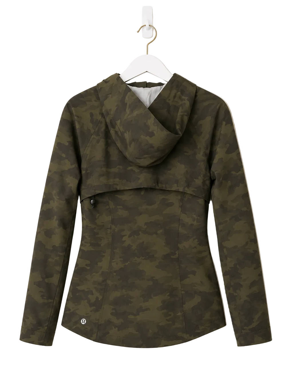 Lululemon Rain Chaser Jacket | Heritage 365 Camo Dark Olive Multi | Size 4 | Pre-Loved