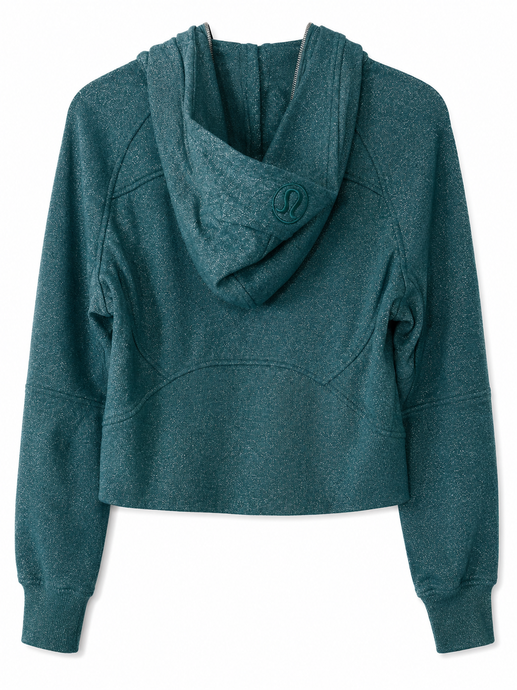 Lululemon Scuba Oversized Half-Zip Hoodie | Heathered Green | Women's XS/S | Pre-Loved