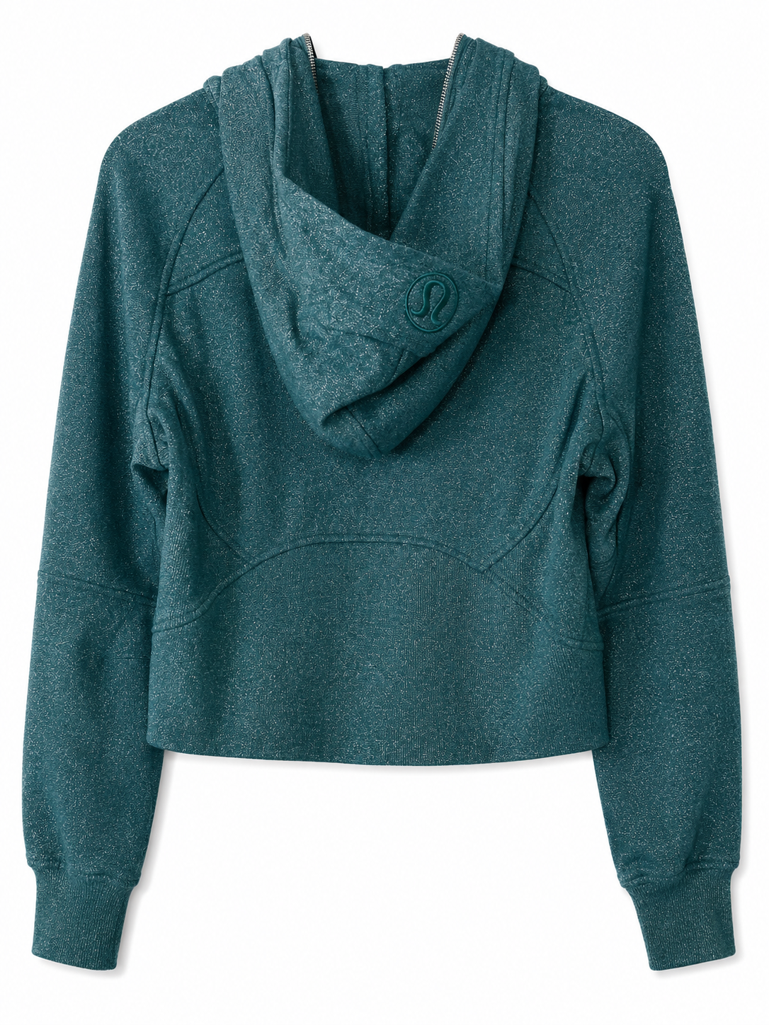 Lululemon Scuba Oversized Half-Zip Hoodie | Heathered Green | Women's XS/S | Pre-Loved