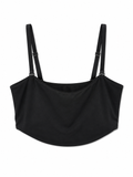Lululemon Adjustable Strap Longline Sports Bra | Black | Size