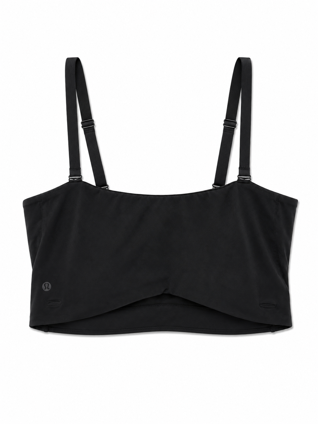Lululemon Adjustable Strap Longline Sports Bra | Black | Size