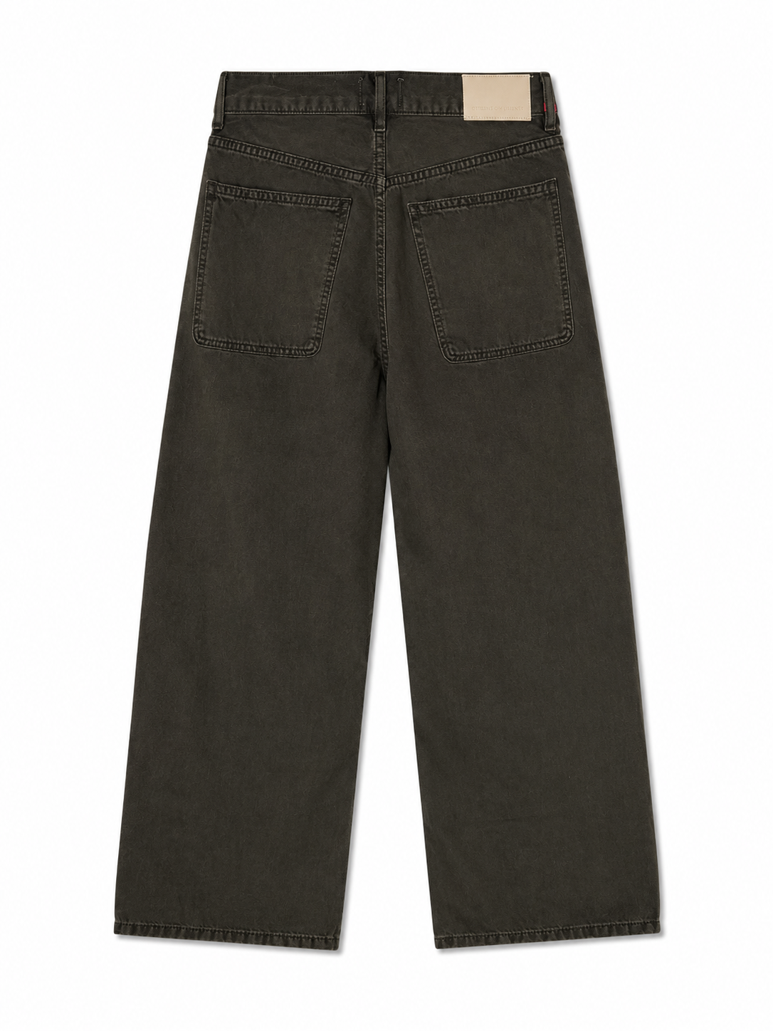 Citizens of Humanity Utility Straight Leg Jeans | Washed Black | Size 24