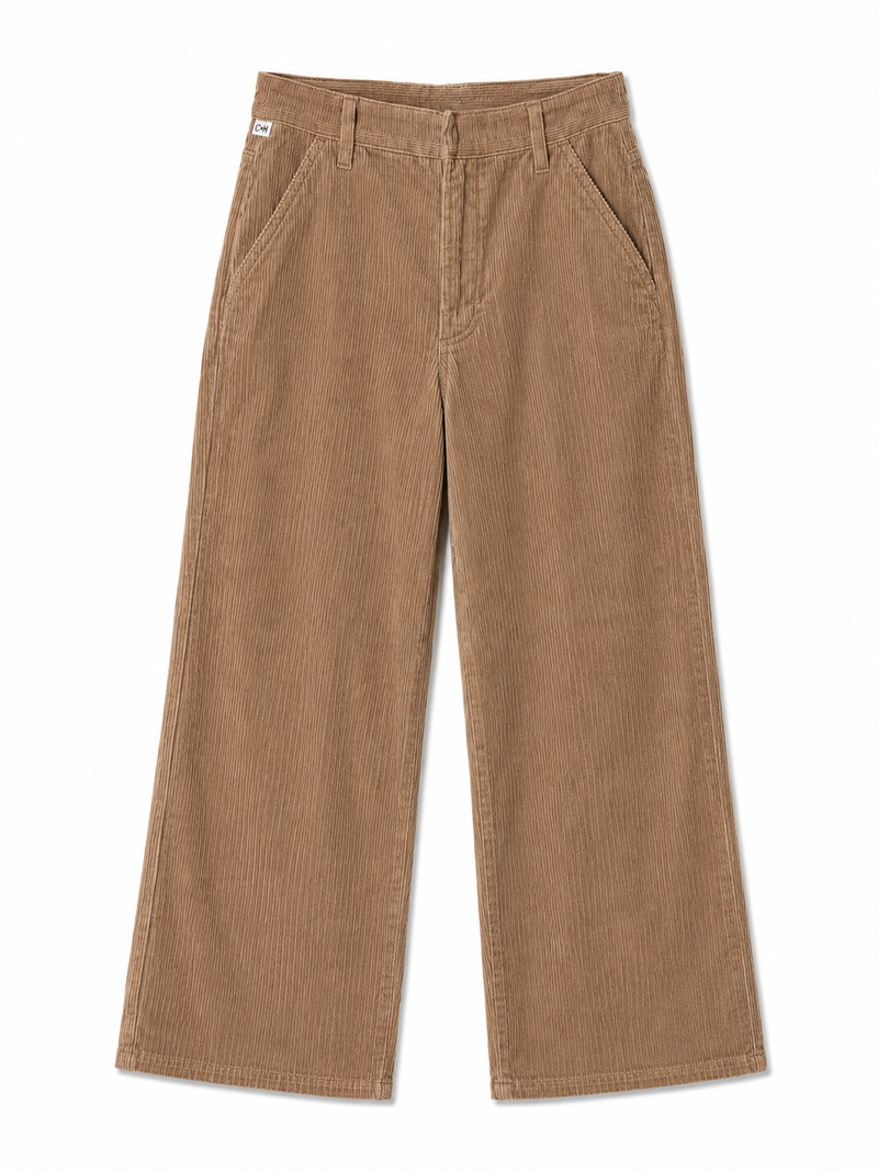 Citizens of Humanity Wide Leg Corduroy Pants | Camel Tan | Size 27