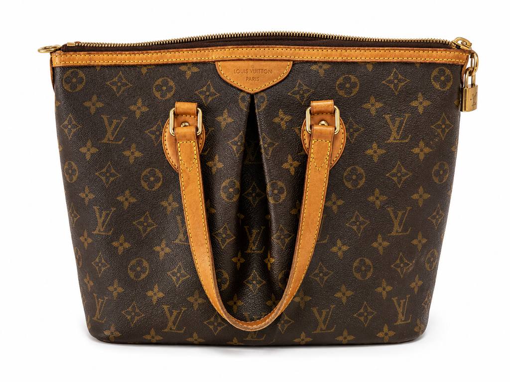 Louis Vuitton Monogram Palermo PM Tote Bag with Lock & Charm – Made in France| Preloved