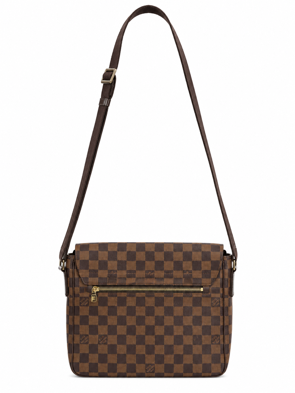 Louis Vuitton Damier Ebene Naviglio Messenger Bag | Brown | Pre Loved