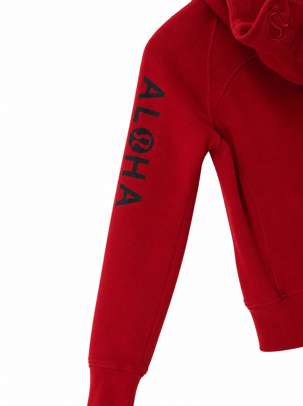 Lululemon (RARE HAWAII EXCLUSIVE) Scuba Full-Zip Hoodie – Red – Size 2 – Pre-Loved