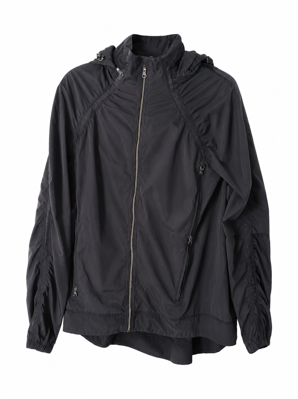 Lululemon Lightweight Hooded Running Jacket – Black – Size 6 – Pre-Loved
