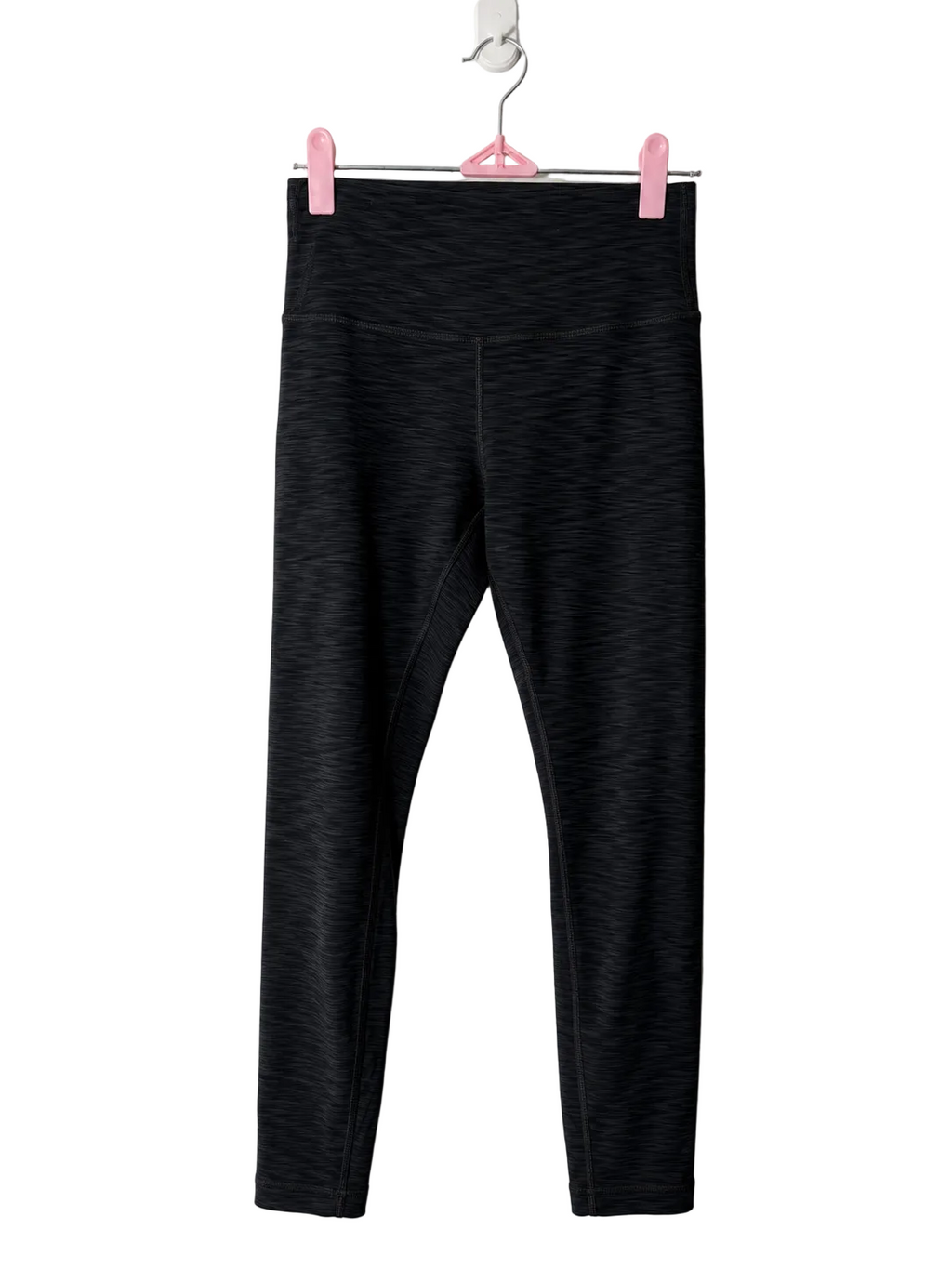 Lululemon Wunder Train High-Rise Tight 25" | Heathered Black | Size 6 | Pre-Loved