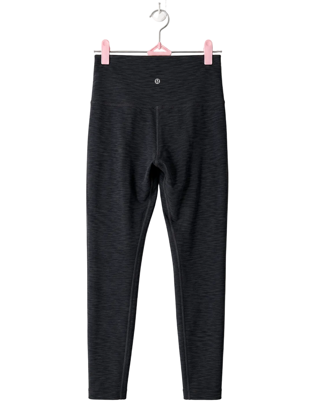 Lululemon Wunder Train High-Rise Tight 25" | Heathered Black | Size 6 | Pre-Loved