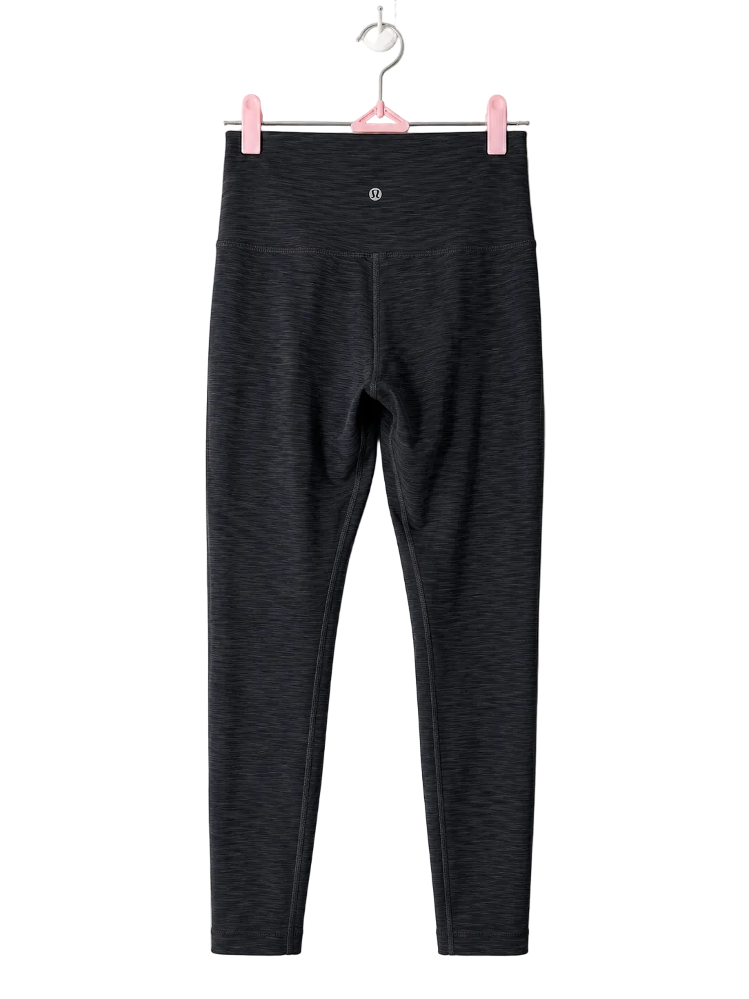 Lululemon Wunder Train High-Rise Tight 25" | Heathered Black | Size 6 | Pre-Loved