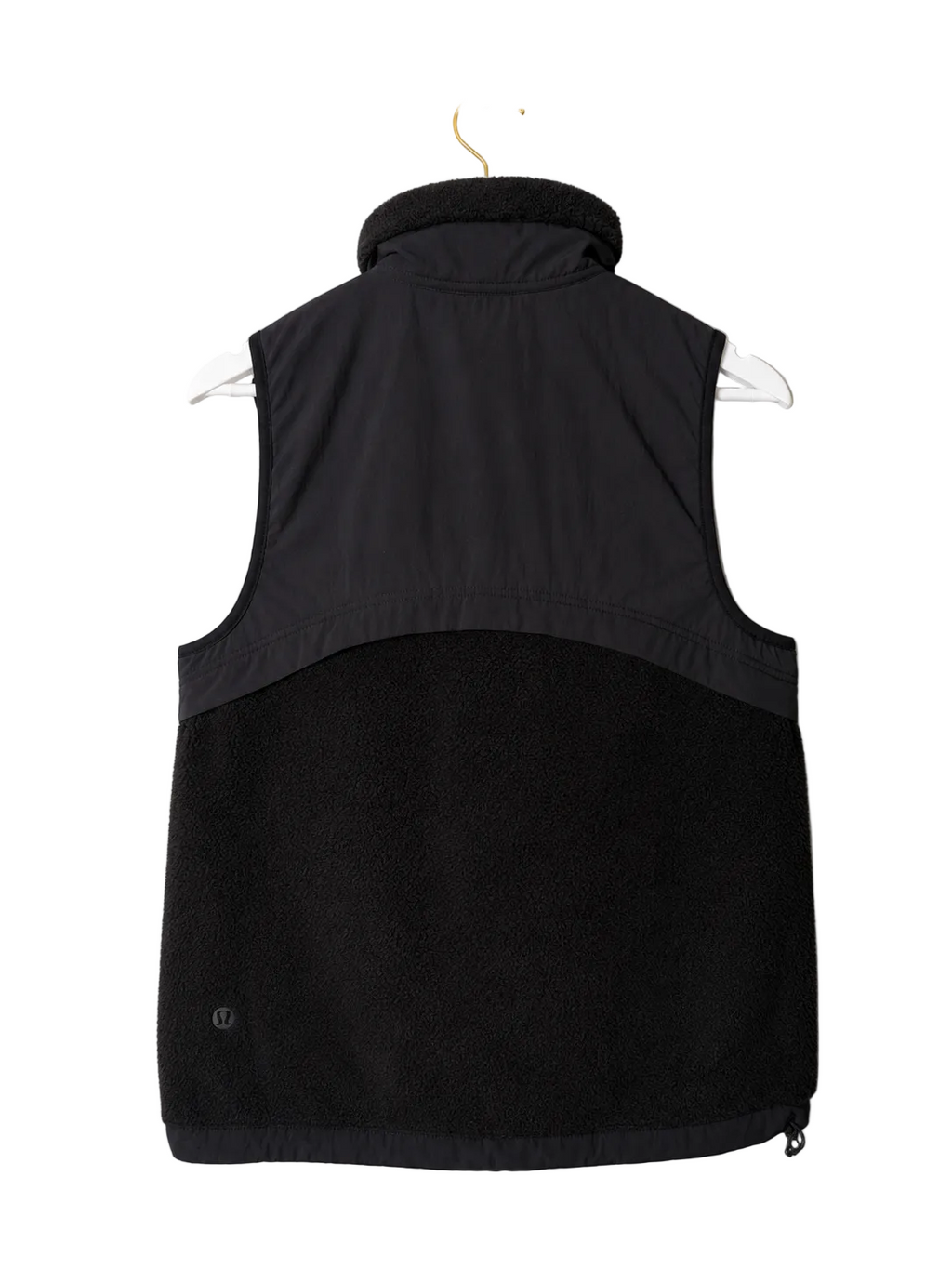 Lululemon Textured Fleece Full-Zip Vest | Black | Size 4 | Pre-Loved